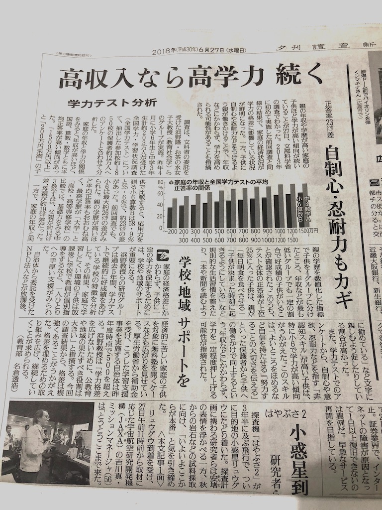家庭の年収と子供の学力は関係ある？